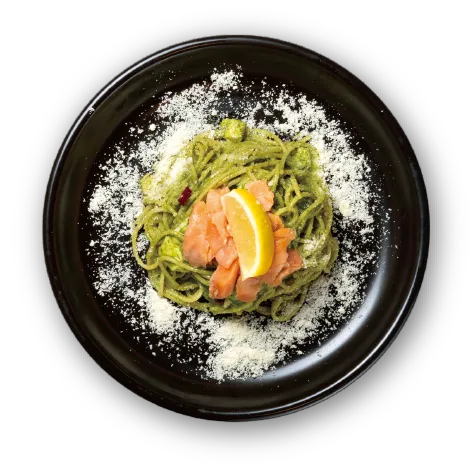 サーモン&モッツァレラジェノベーゼ